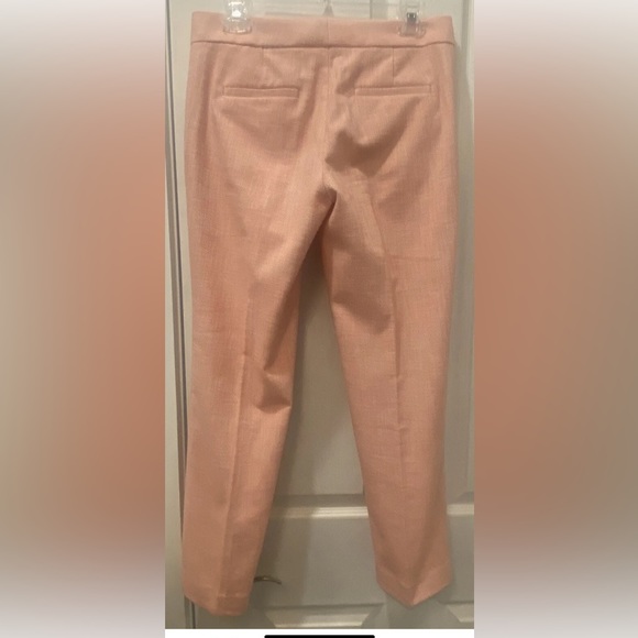 Ann Taylor Devin Fit ankle pants, pink, 2, like new - Picture 1 of 10